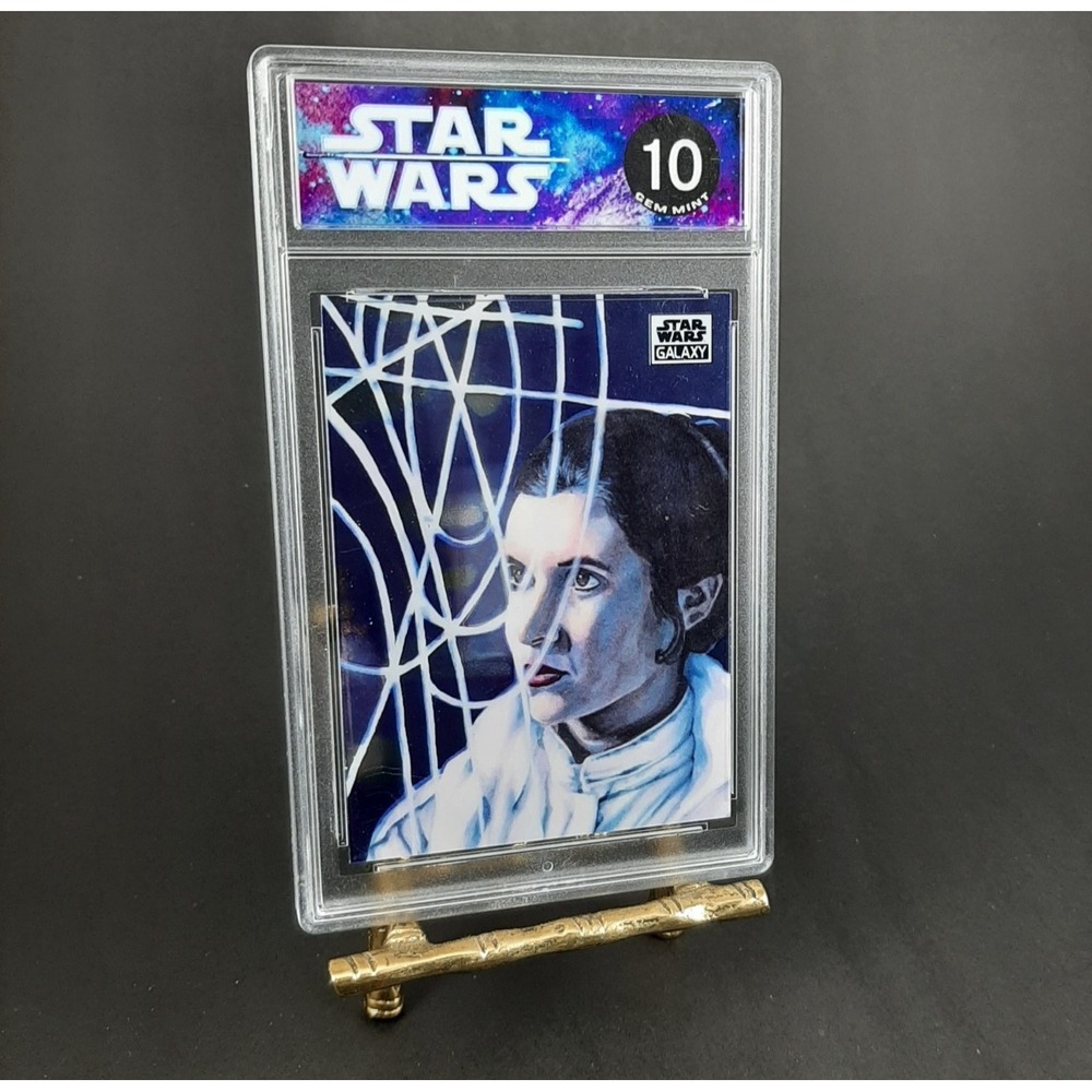2021 Topps Star Wars Galaxy Chrome Focused Fearless #73 Gem Mint